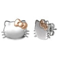 thumbnail image 2 of Hello Kitty Stud Earrings In 14K Gold, 2 of 5