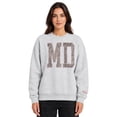 thumbnail image 1 of State of Mine Women's Camo Letters State Sweatshirt, 1 of 6
