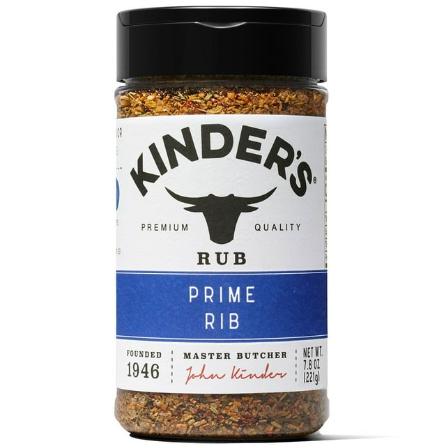 Kinder's Prime Rib Rub and Seasoning, 7.8 oz.