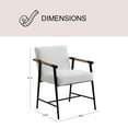 thumbnail image 4 of Parker Stain Resistant Fabric Dining Chair, Assorted Colors, 4 of 10