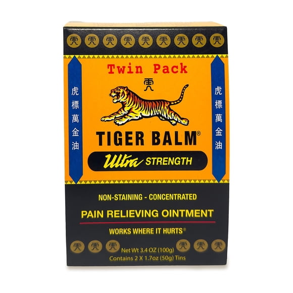 Tiger Balm Ultra Strength Ointment, 2 pk.