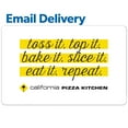 thumbnail image 1 of California Pizza Kitchen $50 Email Delivery Gift Card, 1 of 1