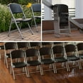 thumbnail image 12 of Lifetime Commercial Grade Contoured Folding Chair, Assorted Colors 4 Pack, 12 of 12