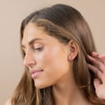 thumbnail image 5 of 0.23 CT. T.W. Round Cut Cluster Diamond Stud Earrings in 14K Gold, 5 of 5