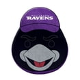 thumbnail image 1 of Logo Brands Baltimore Ravens Puff Pillow, 1 of 5