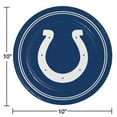 thumbnail image 2 of NFL Round Paper Plates, 10", 85 ct., Choose Your Team, 2 of 8