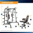 thumbnail image 2 of Marcy Smith Total Body Workout Machine & Cage System, 2 of 10