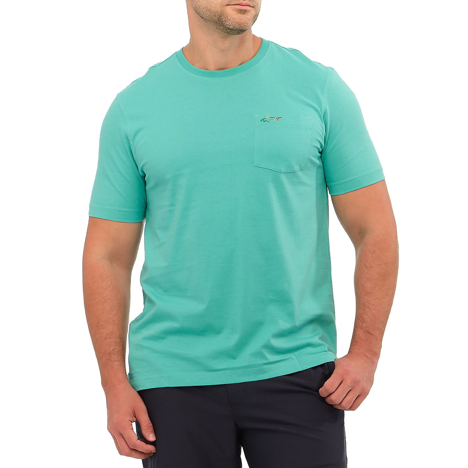 Mens Shirts Greg Norman Tee Shirts Greg Norman Short Sleeve Pocket Tee