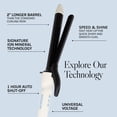 thumbnail image 7 of BIO IONIC 1" Long Barrel Curling Iron + WET BRUSH Pro Set, 7 of 10