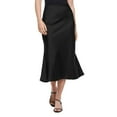 thumbnail image 1 of Express Women's Satin Midi Skirt, 1 of 8