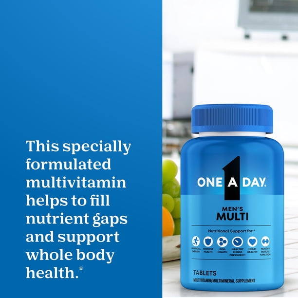 One A Day Men's Health Formula Multivitamin Tablets, 300 ct
