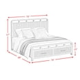 thumbnail image 2 of Society Den Woodridge Storage Bed in Natural, Assorted Sizes, 2 of 8