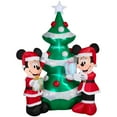 thumbnail image 2 of Disney 10' Pre-Lit Inflatable Mickey & Minnie Tree, 2 of 5