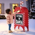 thumbnail image 6 of Member's Mark 48" Pre-Lit Letters to Santa Mailbox, 6 of 7