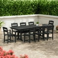 thumbnail image 1 of POLYWOOD Gulf Shores Patio Dining Set, 9pc, 1 of 11