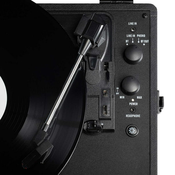 Victrola Journey Glow Illuminated Suitcase Record Player with