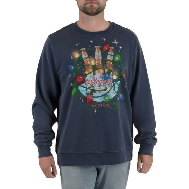 Men's Holiday Crewneck Fleece Sweatshirt - Samsclub.com