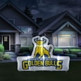 thumbnail image 3 of Logo Brands Johnson C Smith Golden Bulls Pre-Lit 7’x10’ Inflatable, 3 of 6