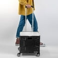 thumbnail image 6 of CleverMade Collapsible Wheeled Crate with Lid - 35L and 75lb Capacity, 6 of 7