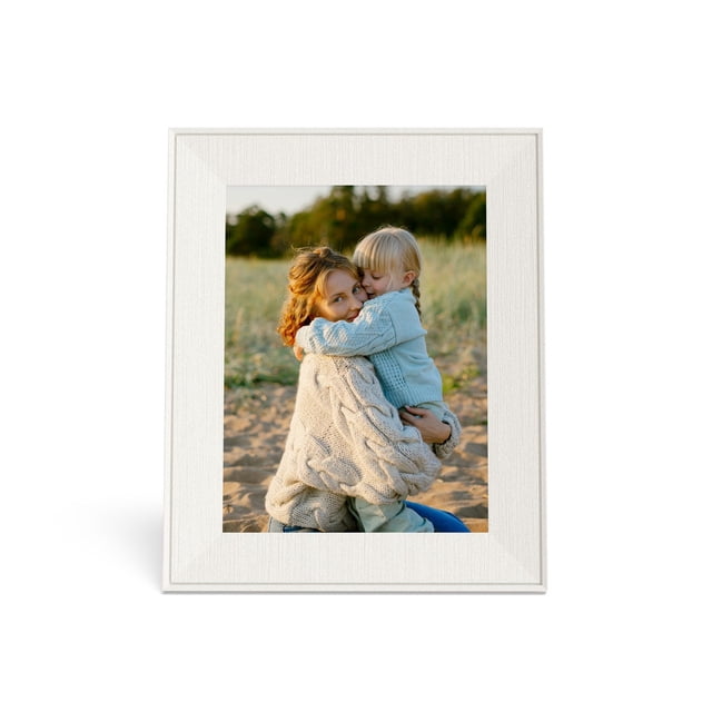 Aura 12" Aspen Digital Photo Frame, Brushed Sandstone