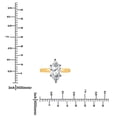 thumbnail image 6 of Lab Created Marquise Cut Solitaire Diamond Ring, 6 of 8