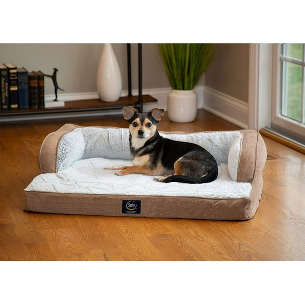 Serta Luxury Sleeper Sofa Pet Bed, Choose Size Color