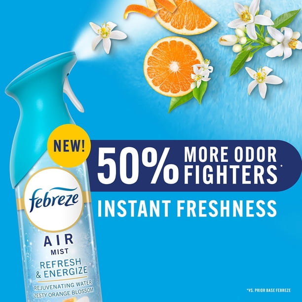Febreze Air Mist Air Freshener Spray, Mixed Scent, 4ct., 32.4 oz