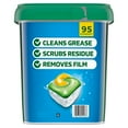 thumbnail image 2 of Cascade Total Clean ActionPacs Dishwasher Detergent Pacs, Lemon Scent, 95 ct., 2 of 7