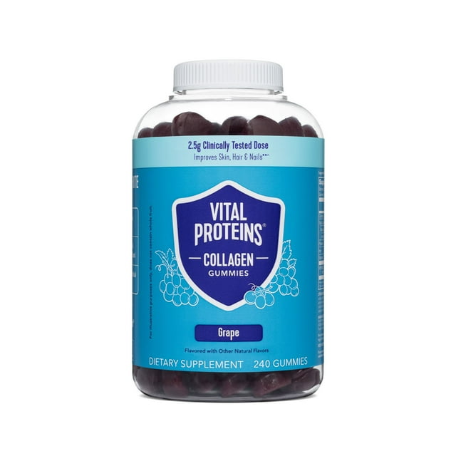 Vital Proteins Collagen Gummies, 2.5g Verisol Collagen Peptides, 240 ct.