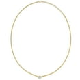 thumbnail image 5 of 0.18 CT. T.W. Diamond Bezel Pendant Necklace in 14K Gold, 5 of 7