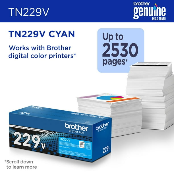 Brother TN229VC High-Yield Toner, Cyan - Samsclub.com