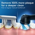 thumbnail image 4 of Oral-B iO Series 2 Electric Toothbrush, Pure White & Night Black, 2pk., 3 Brush Heads, 4 of 8