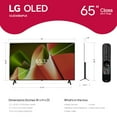 thumbnail image 4 of LG 65" Class B4 Series OLED 4K Smart TV, 4 of 17
