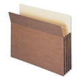 thumbnail image 4 of Smead 3 1/2" Expansion Pocket, Straight Tab, Letter, Manila/Redrope  25ct., 4 of 9
