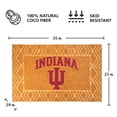 thumbnail image 3 of Logo Brands Indiana Hoosiers Coir Outdoor Mat, 3 of 3