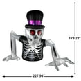 thumbnail image 6 of Member's Mark 15' Pre-Lit Giant Skeleton Airblown, 6 of 7