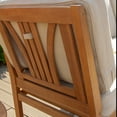 thumbnail image 8 of Cambridge Casual Catalina Teak Sofa Set with Cushions, 6pc, 8 of 10