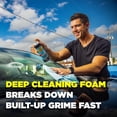 thumbnail image 6 of Invisible Glass Cleaning Reach & Clean Tool with Glass Cleaner and Water Repellant Window Sealant- Long Lasting Beading, 6 of 9