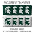 thumbnail image 4 of YouTheFan Michigan State Spartans 2'x4' Cornhole Board Set, 4 of 6