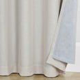 thumbnail image 3 of Sun Shield Chalmer Linen Blend 100% Blackout Panel Curtains (Pair) 7' to 9' Options, 3 of 4