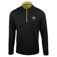 thumbnail image 2 of New Orleans Saints Men's Quarter-Zip Pullover, 2 of 10