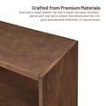 thumbnail image 8 of Bower Home Vegan Leather Top 2-Drawer Nightstand, 8 of 11
