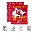 thumbnail image 6 of Logo Brands Kansas City Chiefs 60"x70" Super Plush Blanket, 6 of 7