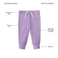 thumbnail image 4 of Member's Mark Baby 3-Pack Organic Cotton Pant, 4 of 5