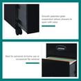 thumbnail image 17 of Hirsh 18" Deep 3 Drawer Mobile Letter Width Vertical File Cabinet, 17 of 18