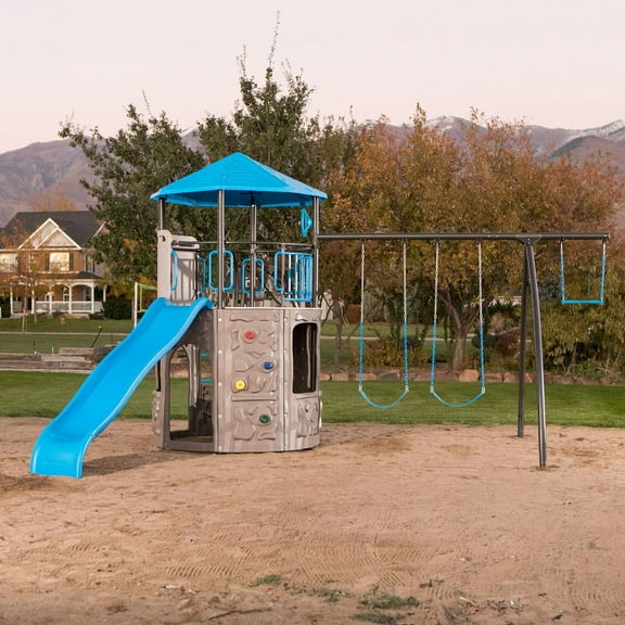 Lifetime Adventure Tower Swing Set Playset