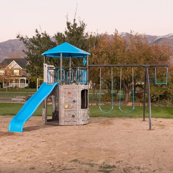 Lifetime Adventure Tower Swing Set Playset