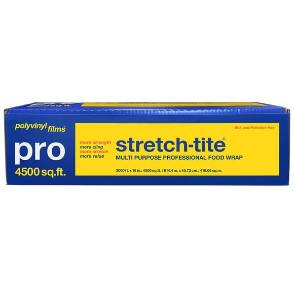 stretch-tite Pro Multi-Purpose Professional 18" Food Wrap, 4500 sq. ft.