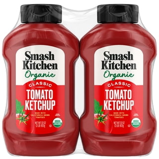Smash Kitchen USDA Organic Tomato Ketchup, 32 oz., 2 pk.