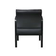 thumbnail image 5 of BOSS Office Antimicrobial Vinyl Wood Frame Guest Arm Chair, 5 of 7